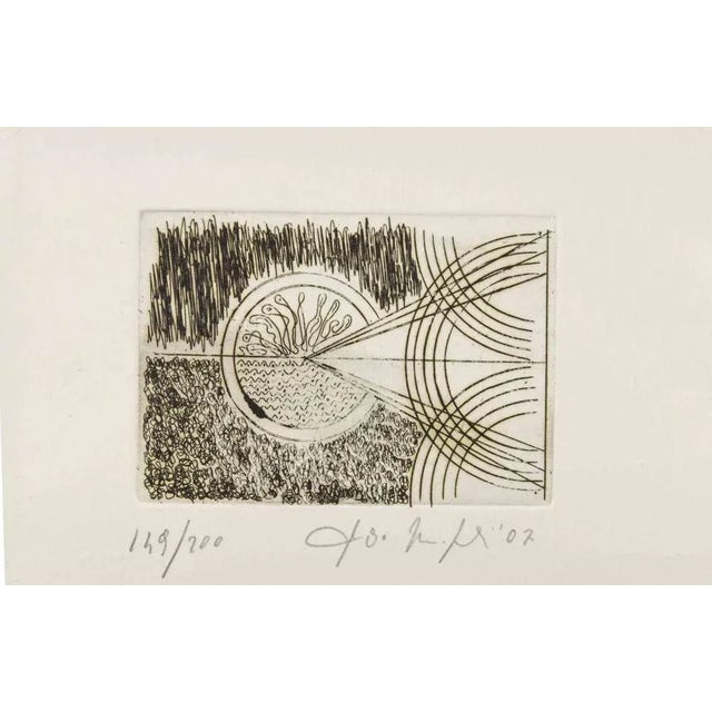 Etching realized by Fausto Maria Franchi in 2007. Edition of 149/200. Hand signed and numbered in pencil. Excellent...