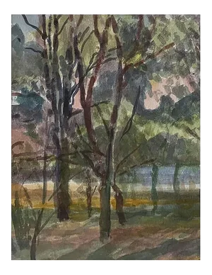 Wojciech Kostowski, Afternoon in Garden, 1995