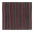 Red 1950s Vintage Bidjar Persian Square Kilim With Multicolor Stripes, From Rug & Kilim For Sale - Image 8 of 8