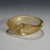 Mid-Century Modern Vintage Art Glass Bowl With Gold Foil, Murano Italy 1950s For Sale - Image 3 of 6