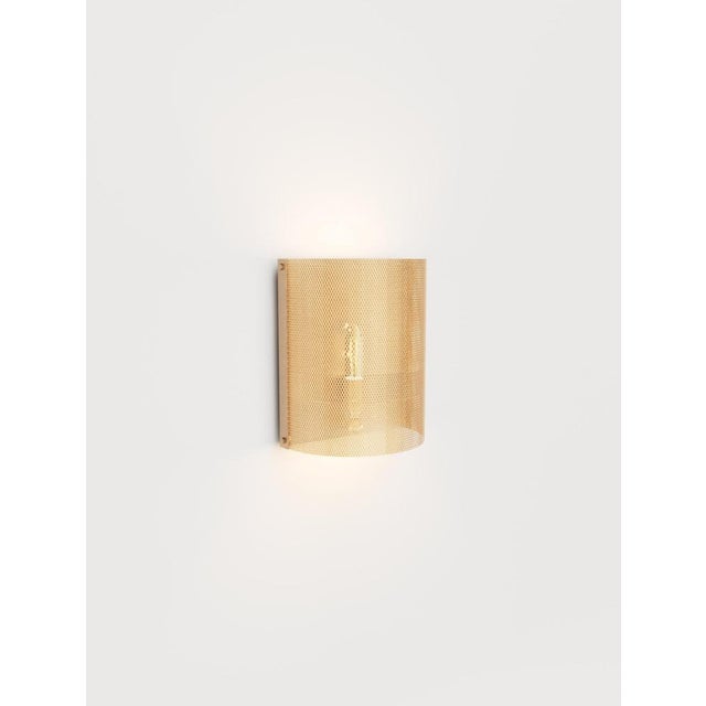 Not Yet Made - Made To Order 79 Wall Lamp in Brass with Aluminum and Steel with 18k Gold by Marine Breynaert For Sale - Image 5 of 12