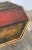 Brown Antique Hand Painted Chinoiserie Style Scorched Bamboo Table For Sale - Image 8 of 13