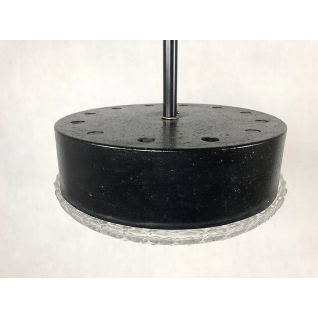 Ceiling lamp manufactured by Elektroinstala Jílové u Děčín in Czechoslovakia in the 1960s. The condition is original, very...