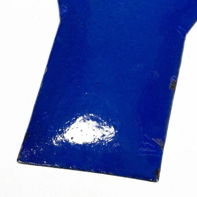 Paint Vintage Enameled Letter Y, 1960s For Sale - Image 7 of 11