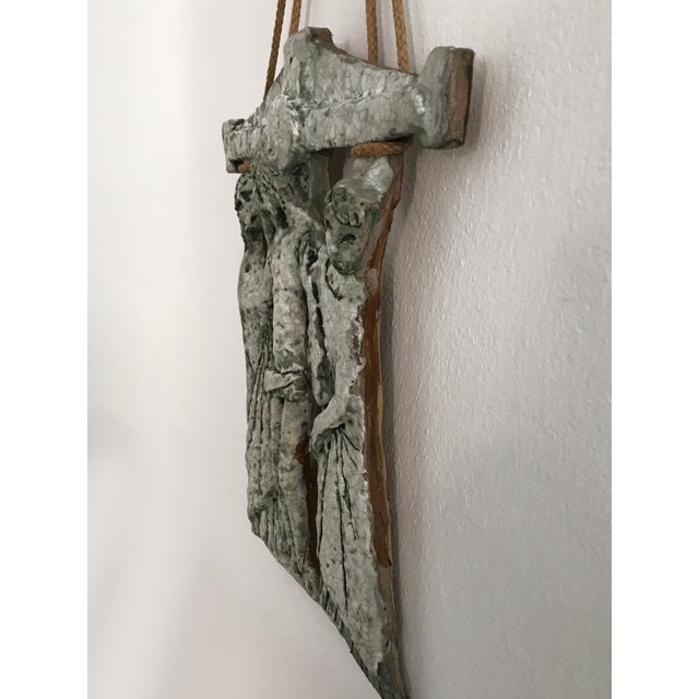 Ceramic Sculpture of Christ, 1950s For Sale - Image 6 of 7