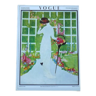 Vintage Poster Lithograph-Vogue-11" X 15" For Sale