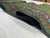Green Tribal Geometric Hallway Runner Rug With Turquoise Border, 2'9" X 15'10" For Sale - Image 11 of 12