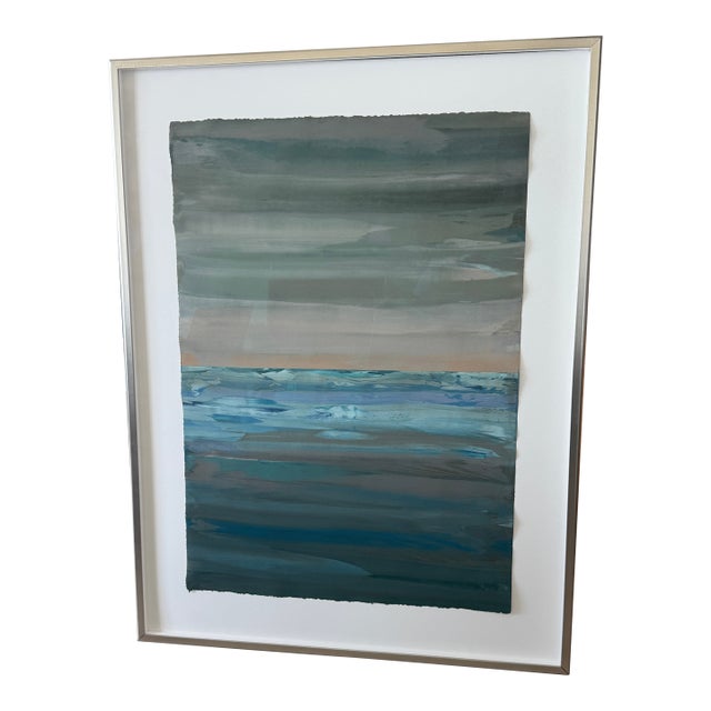 Large Sharon Strasburg Seascape Painting For Sale