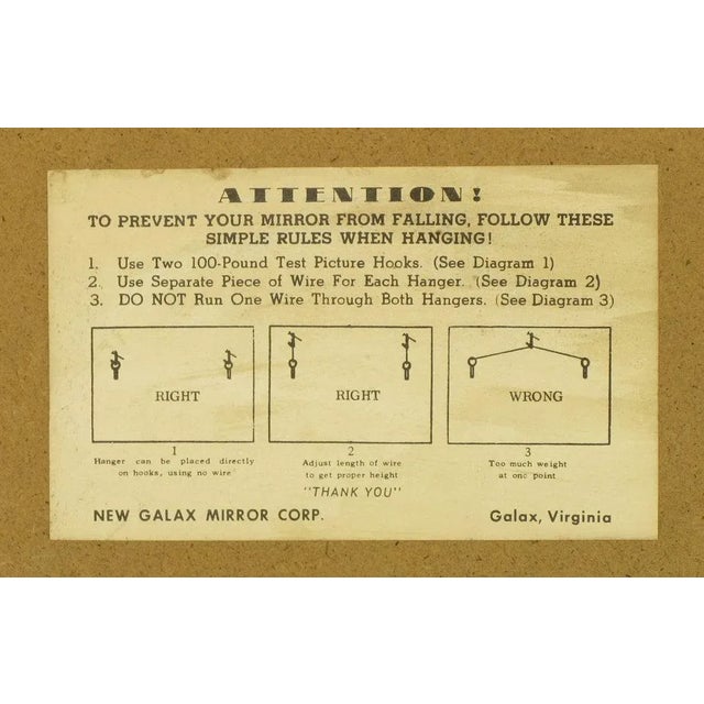 Asian Style 55" Black Lacquer & Parcel Gilt Reticulated Mirror For Sale In Chicago - Image 6 of 7