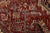 Vintage Tribal Rug 7’8” X 11’4” Red Wool Hand-Knotted Oriental Carpet For Sale - Image 10 of 14