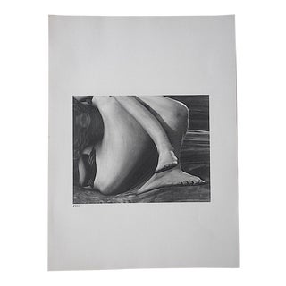 Vintage Mid Century Modernist Photography-Surreal Female Nude By Andre Kertesz For Sale