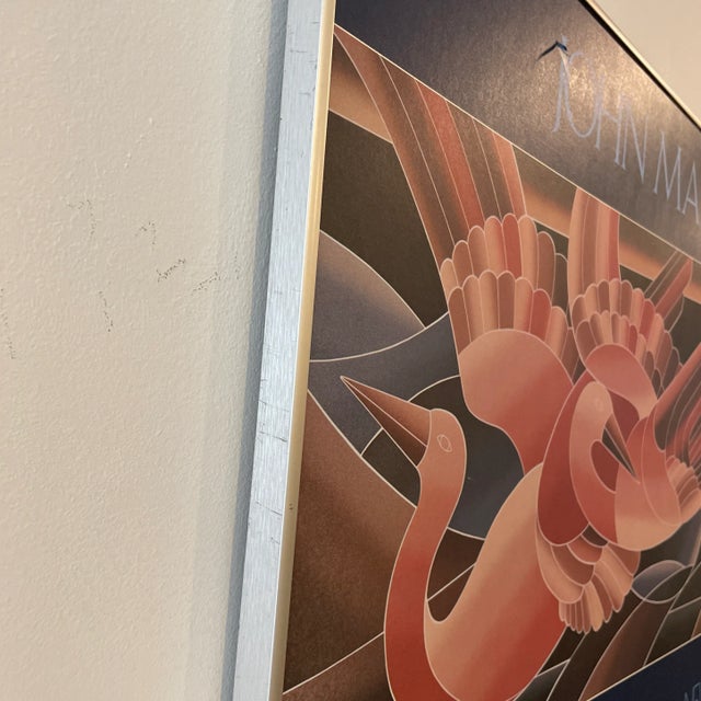 Pink John Martineau Art Expo Poster 1983 New York For Sale - Image 8 of 12