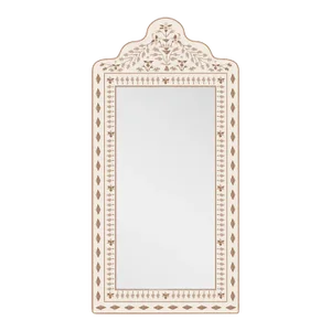 Fleur Home x Lulie Wallace Bone Inlay Painted Mirror