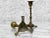 Vintage Traditional Victorian Brass Candlestick Holders - a Pair For Sale - Image 6 of 8