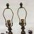 Metal Petite Art Nouveau Style Bronze Finish Table Lamps- A Pair For Sale - Image 7 of 12