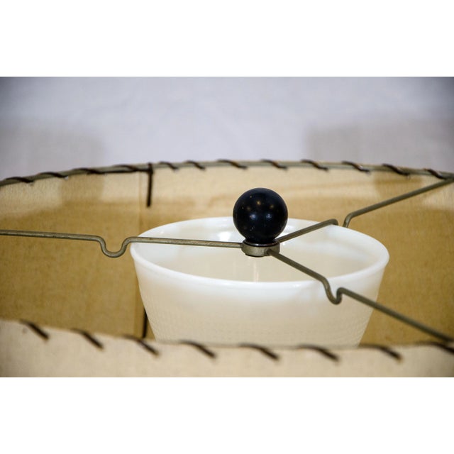 Metal Early 20th Century Art Deco End Table With Lamp For Sale - Image 7 of 13