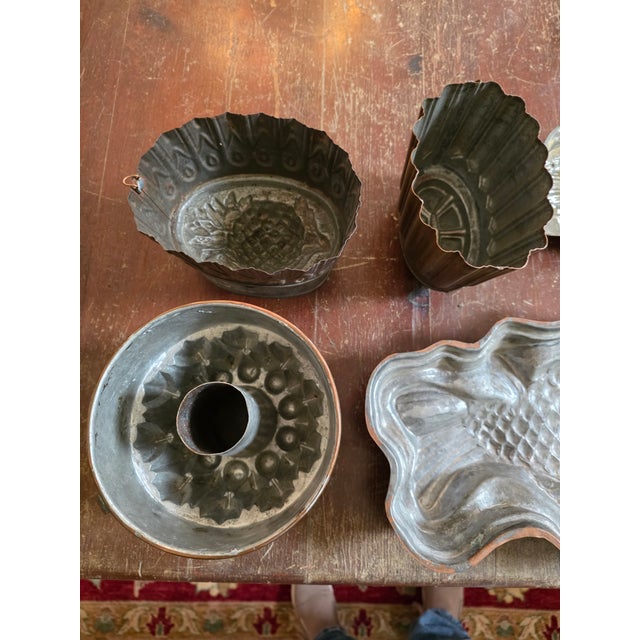 Collection of Copper Molds For Sale - Image 9 of 15
