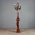 19th Century Antique Floor Lamp in Gilded Metal and Glass, Italy For Sale - Image 9 of 11