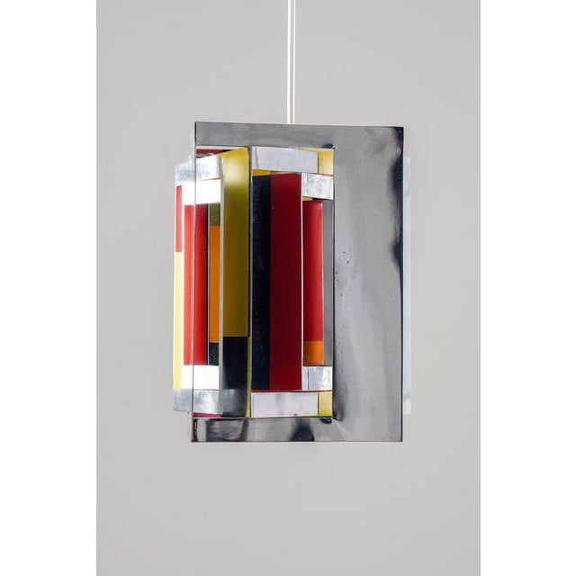 Black Kassablank Pendant lamp by Simon Henningsen for Lyfa, Denmark, 1960s For Sale - Image 8 of 16