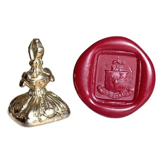 Circa 1810 Georgian Carnelian Intaglio Seal Fob, England For Sale