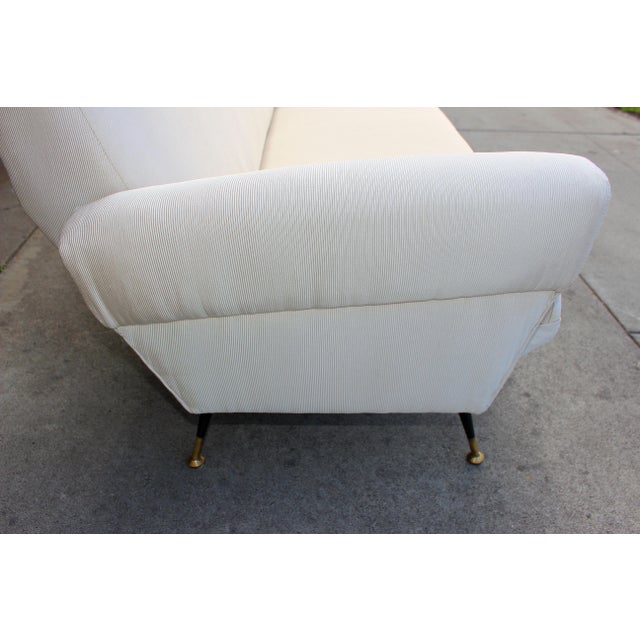 Vintage Mid Century Italian Sofa For Sale In Los Angeles - Image 6 of 7