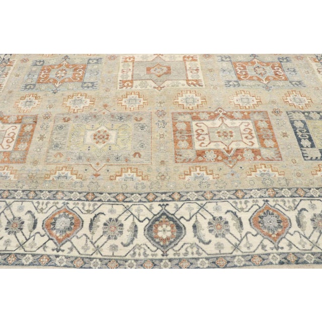 Turkish Oushak Rug, 09'11 X 12'11 For Sale - Image 4 of 9