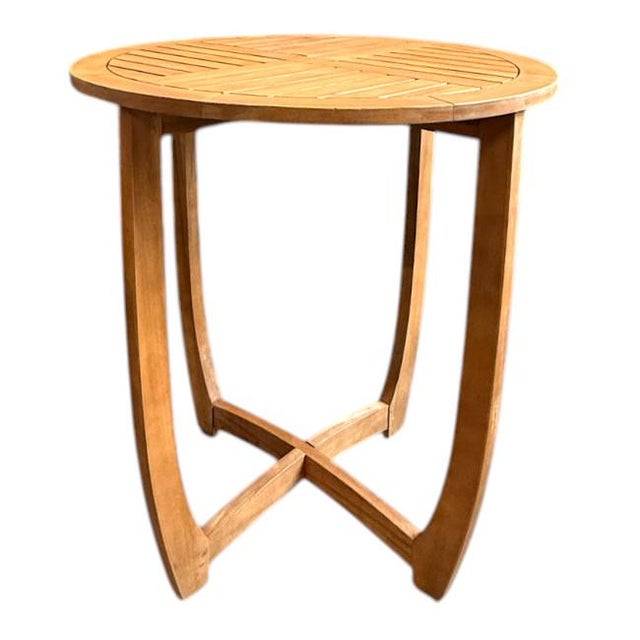 Teak Outdoor Set With Cushions For Sale - Image 12 of 12