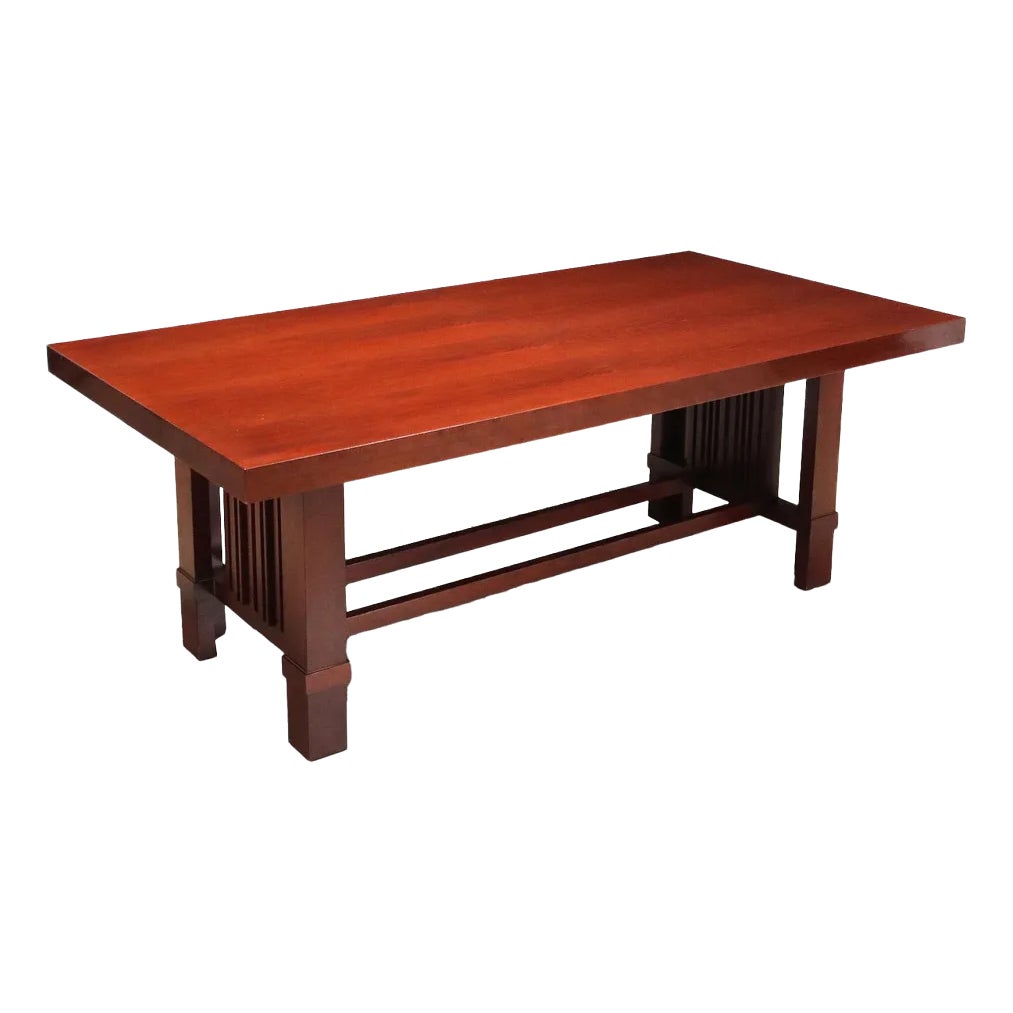 Cherry Taliesin Table from Cassina, Italy, 1989 | Chairish