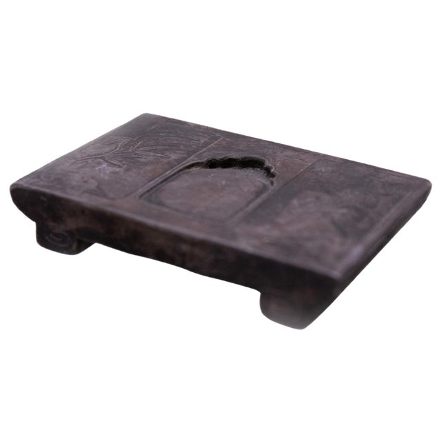 Vintage Chinese Wooden Tablet, Early 20th Century For Sale