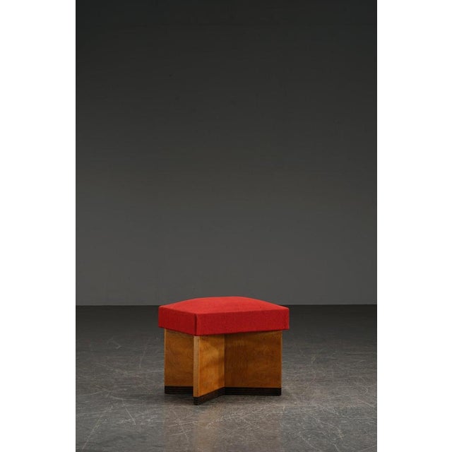 Art Deco Stool, 1930s For Sale - Image 12 of 14