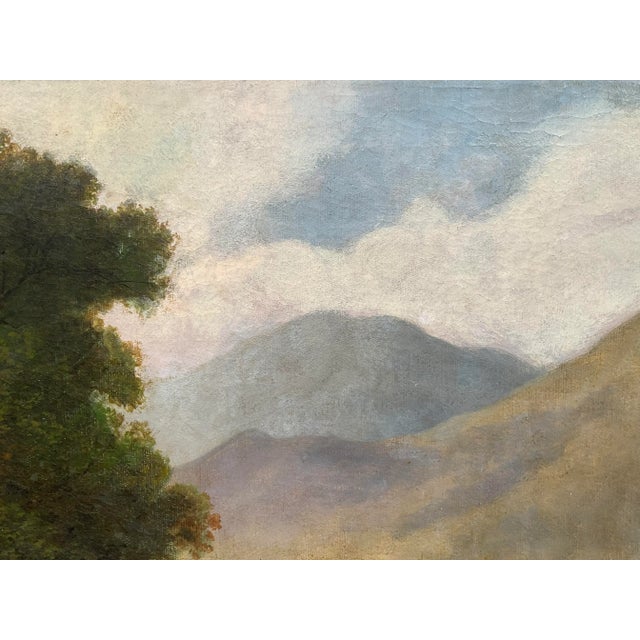 1900 - 1909 19 Century Scottish or English River Landscape Oil Painting For Sale - Image 5 of 12