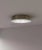 Not Yet Made - Made To Order Enkō Brushed Burnished Metal Ceiling Light by Alabastro Italiano For Sale - Image 5 of 7