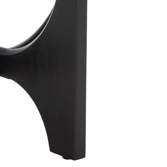 Wood Sasha Wood Accent Table - Black For Sale - Image 7 of 9