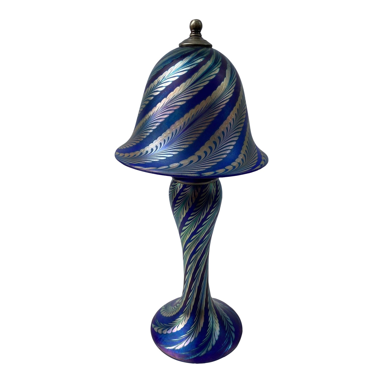 Steven Correia Art Glass Table Lamp | Chairish