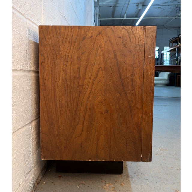 Brown Lane "Tower Suite" Mid-Century Walnut and Rosewood Sideboard For Sale - Image 8 of 16