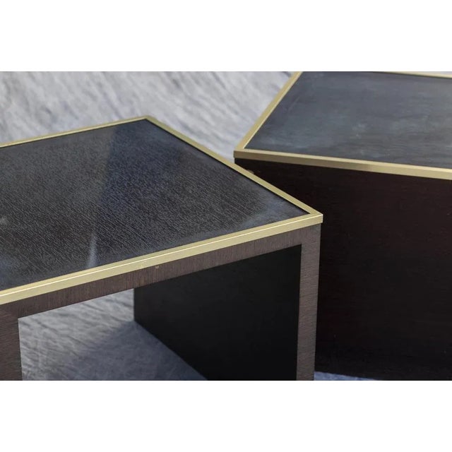 Auxiliary Tables by Antonio Citterio for Promemoria, Set of 2, in Very Good conditions. Designed from 2000 This piece is...