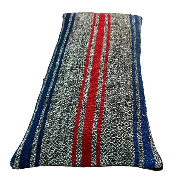 Vintage Turkish Kilim Cushion Cover, 1970s For Sale - Image 8 of 11