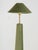 Pair of Moss Green Velvet Floor Lamps, French Late 20th C. For Sale - Image 9 of 11
