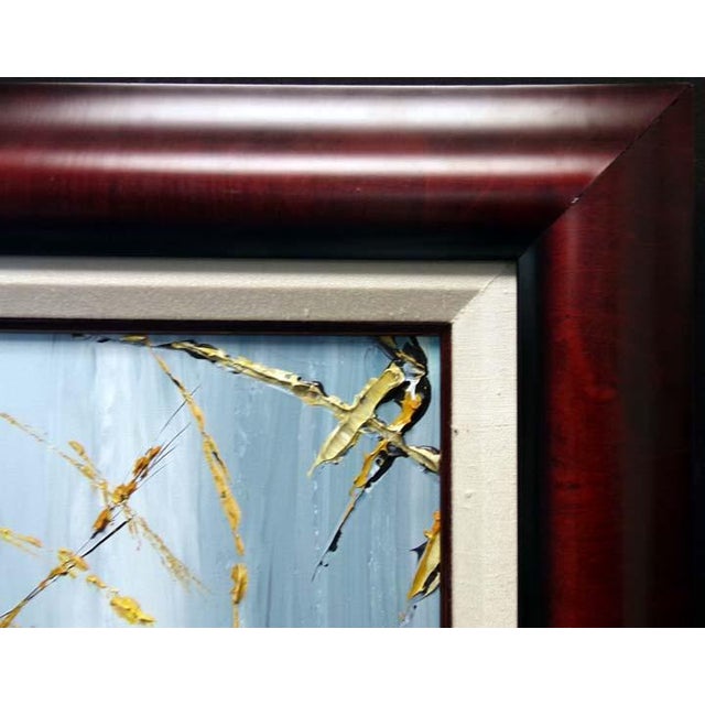 Blanket of Beauty (framed) Original Oil on Canvas by Maya Eventov Hand signed by the artist museum mounted, matted and...