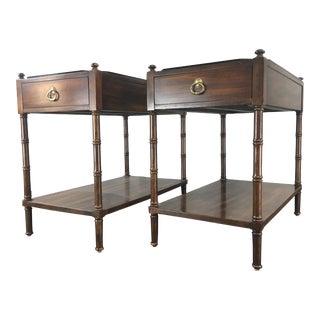 1970s Vintage Knob Creek Nightstands - a Pair For Sale