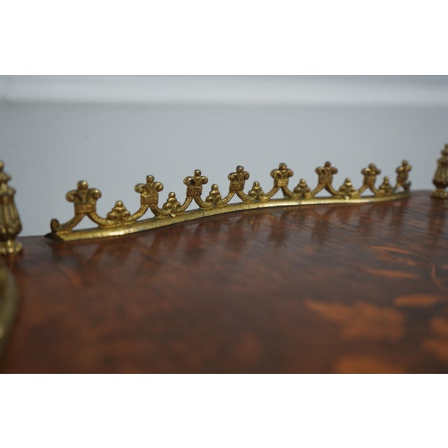 Brass Vintage French Style 3 Tier Etagere What Not Lamp Table For Sale - Image 8 of 14