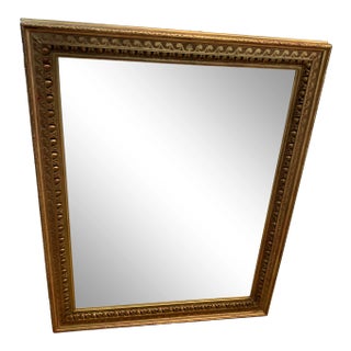 1990s Gold Framed Wall Mirror For Sale