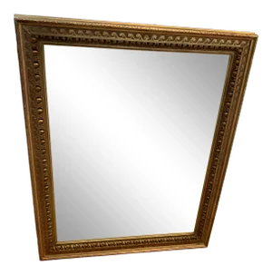 1990s Gold Framed Wall Mirror
