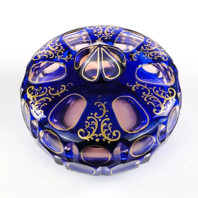 Biedermeier Candyer from Egermann, Czechoslovakia, 1950s For Sale - Image 4 of 13