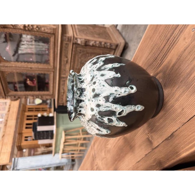 Vintage Ceramic Vase, 1960s, in Flawless conditions. Designed 1950 to 1959 I have official proof of authenticity such as...