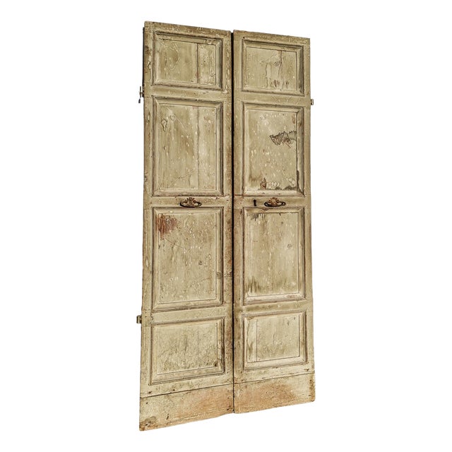 Vintage 18th Century Wooden Door For Sale