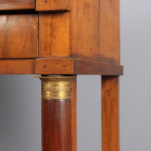 Empire Roller Desk in Walnut For Sale - Image 9 of 15