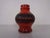 1960s Red & Black Sawa Ceramic Vase, Germany, 1960s For Sale - Image 5 of 18