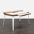 Modern Herman Miller Airia Modern Walnut and White Writing Desk With Drawer For Sale - Image 3 of 8