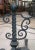 Antique Wrought Iron Andirons For Sale In New York - Image 6 of 7